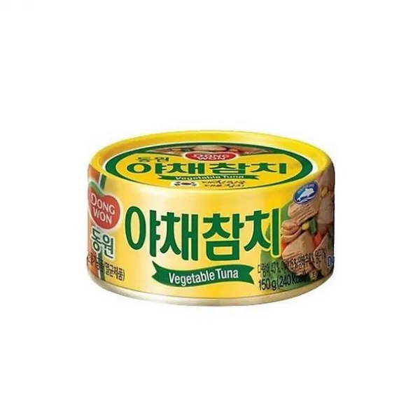 도매365 동원 야채참치150g x 2 고추 야채 가미참치통조림, 1