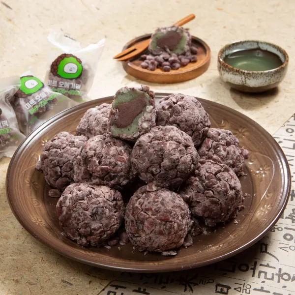 제주미르오메기떡 팥오메기떡(30개), 55g, 1box