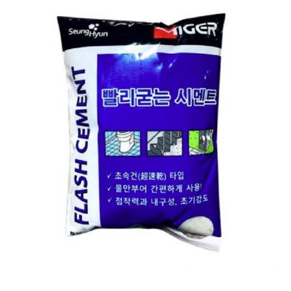 승현 빨리굳는 시멘트 백색 1kg, 5개