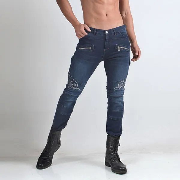  바보사랑 그린바나나 Discondection Rider Jeans