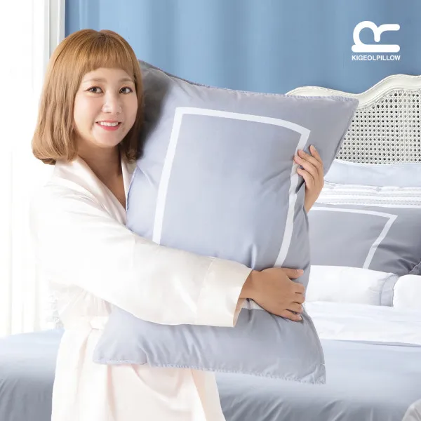 [기절베개] 박나래 오리지널 2종세트(베개2+커버2), 색상:그레이