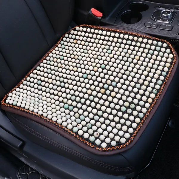 소만 요목 비즈 자동차방석 여름 쿨 매트 보리자 싱글 시트 쿠션 에어 방귀 가죽 청량 1여름 쿨링 미끄럼방지 타입