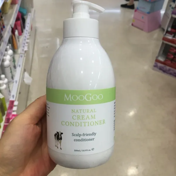 MooGoo Cream Conditioner 무구 크림 컨디셔너 500mlx2팩, 2팩, 500ml
