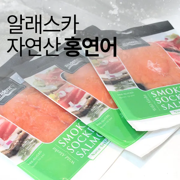 [동원수산] 알래스카 자연산홍연어훈제1팩(113g), 상세 설명 참조