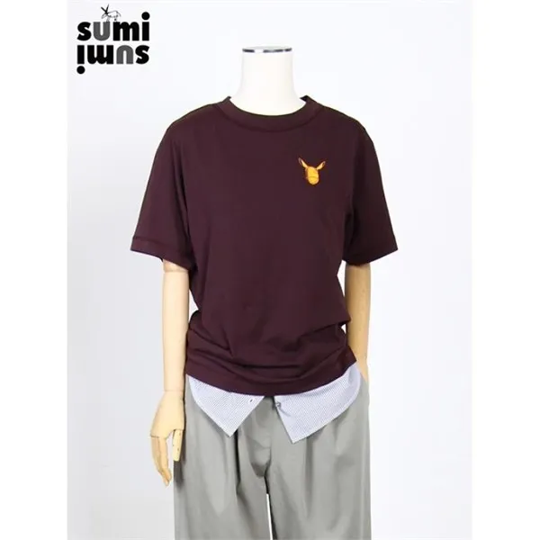 sumisumi 노새자수겉봉제티셔츠 SULFTS03
