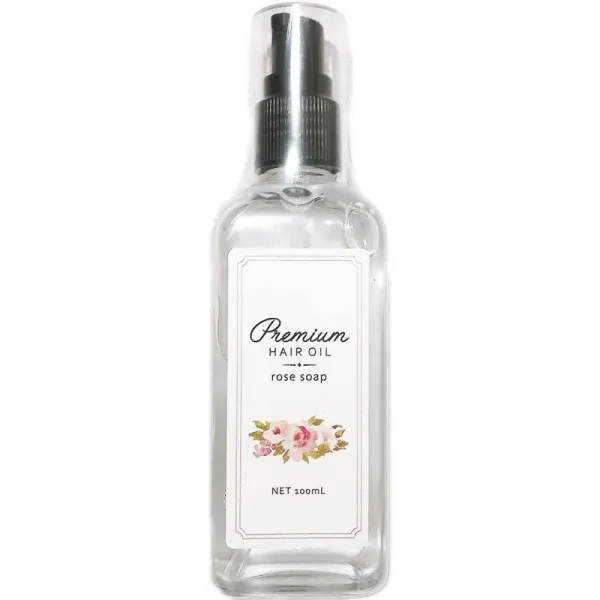 를 프리미엄 머릿기름 클로에의 향기 같은 소극적 로즈 소프의 향기(100ml) 따서 머릿기름 통판, 1