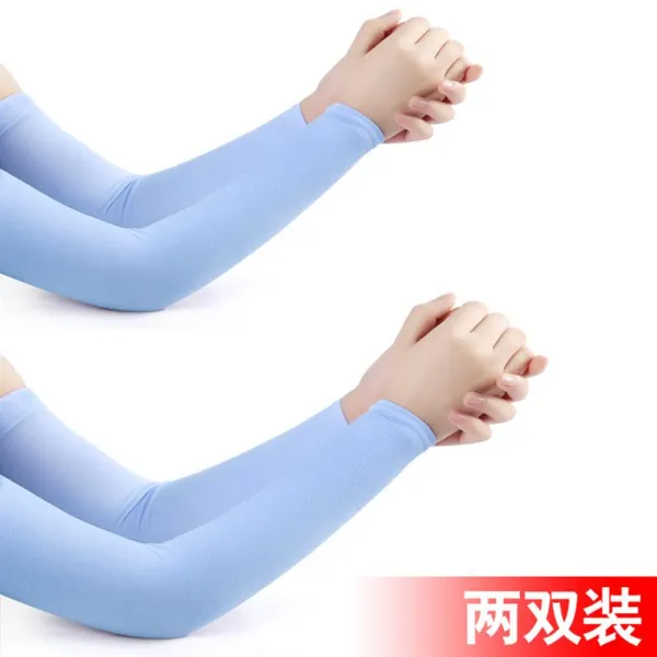 초슬림 패션 흡한 낚시 여름 아니 꽉 끼지 않고 튕기며 미관 탄력 무봉호 팔 보호 소매 토시 스