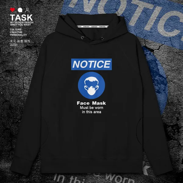 TASK 제어 방지 구제역 필히 입을 다물다 의 컵 전염병에 저항함 홍보함 남성 룩 풀오버 트렌드 겨울폼 옷