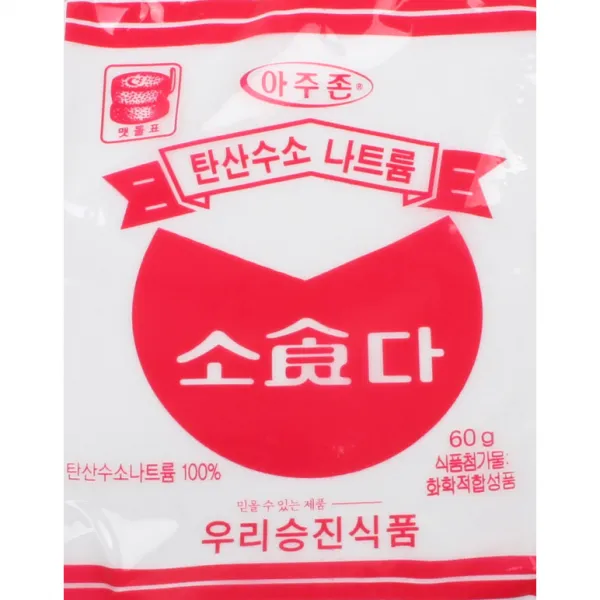 맷돌표 식소다, 60g, 1개