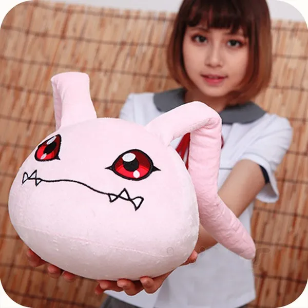 일본 디지몬 아구몬 인형 베개 봉제 25cm, 큰 구슬 짐승 인형 (재고 있음)_다른 크기