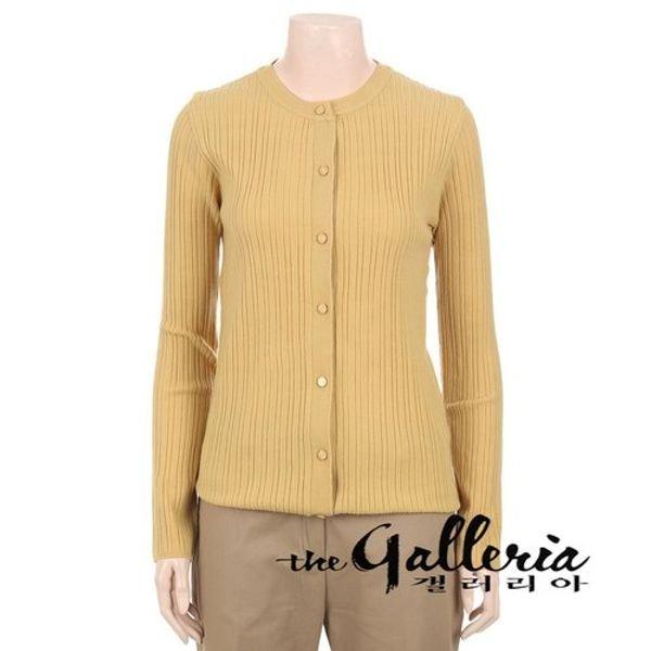 테이트(여성) 20S/S 골지 단추 가디건(KAAS1-WSC040-YL)