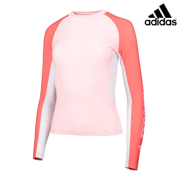 아디다스 우먼 보이져 롱슬리브 래쉬가드 Bi4275 스포츠 티셔츠