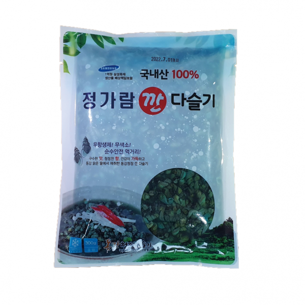 동강청정원 국내산100% 자연산 깐다슬기, 300g, 3개