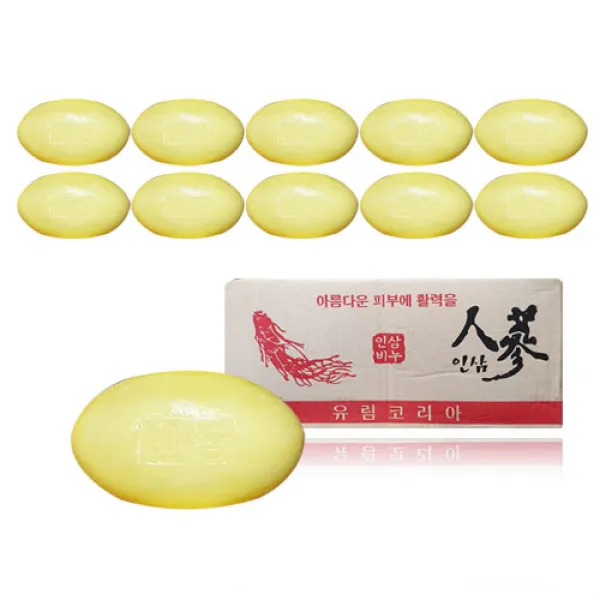 인삼 비누 대용량 업소용비누 세수비누 10개