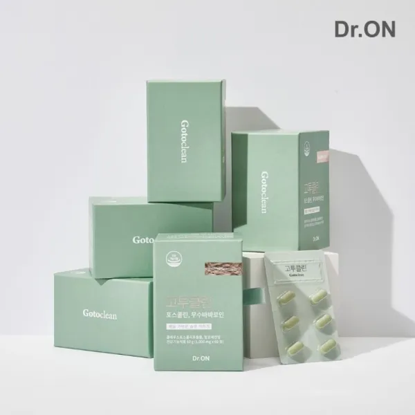 닥터오앤 고투클린 3개월분 콜레우스포스콜리 다이어트보조제, 180g, 180정