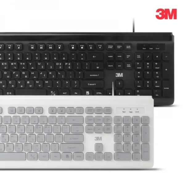 [멸치쇼핑]w 3M K50 USB 유선 키보드 (블랙), 상세페이지 참조, 상세페이지 참조