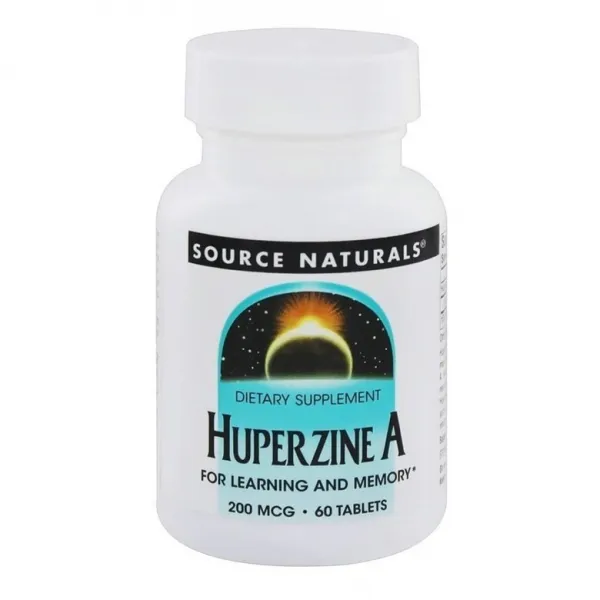 Source Naturals 소스네츄럴스 휴퍼진A 200mcg 60정 브레인포그 영양제, 1mg, 1개