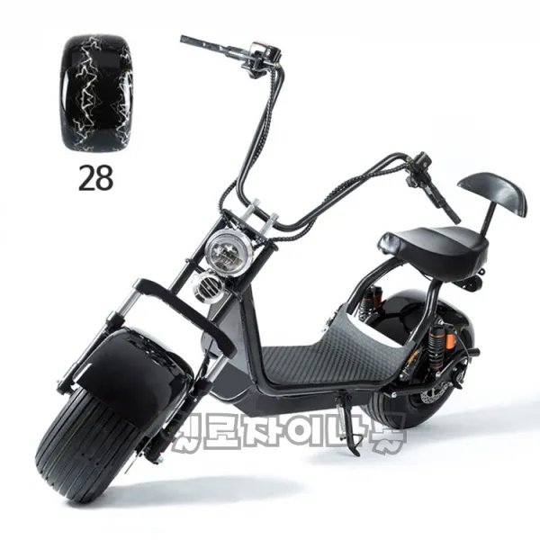 NEX X7할리전동오토바이 1500W 2000W 60V12A 20A 속도45km 주행거리60km 2인승 14인치타이어 보조의자 등받이 전기자전거 전동오토바이 전기스쿠터 전동스쿠터, 28, 1500W 60V12A