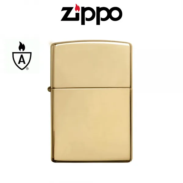 ZIPPO 지포 169 ARMOR High Polish Brass 오일 라이터 USA 아머 브라스 선물 한강사