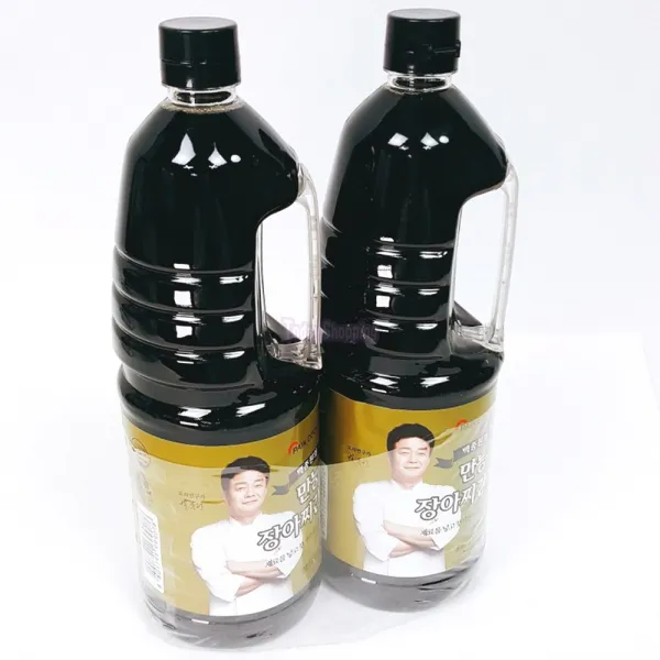 만능 장아찌 간장소스 1.8L 2통 백종원레시피 골목식당 대용량간장