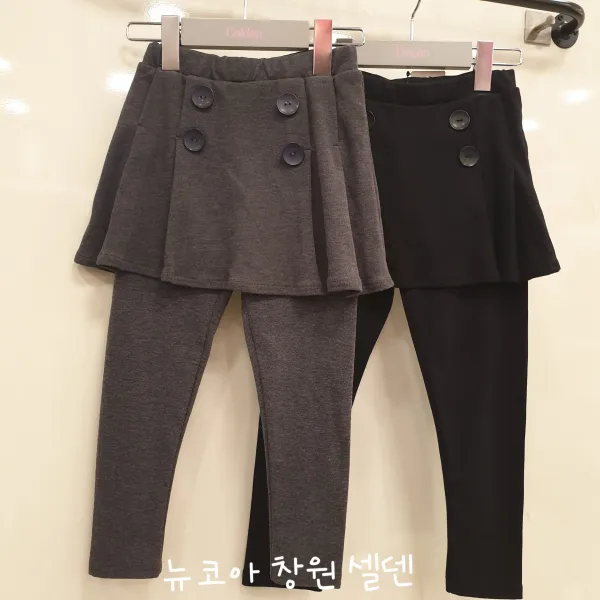 셀덴(뉴코아 창원점) 안사면 후회할지도 몰라~~단돈 만원이면 여아치렝스를 득템~@@EDTS19T51 치마레깅스, 챠콜