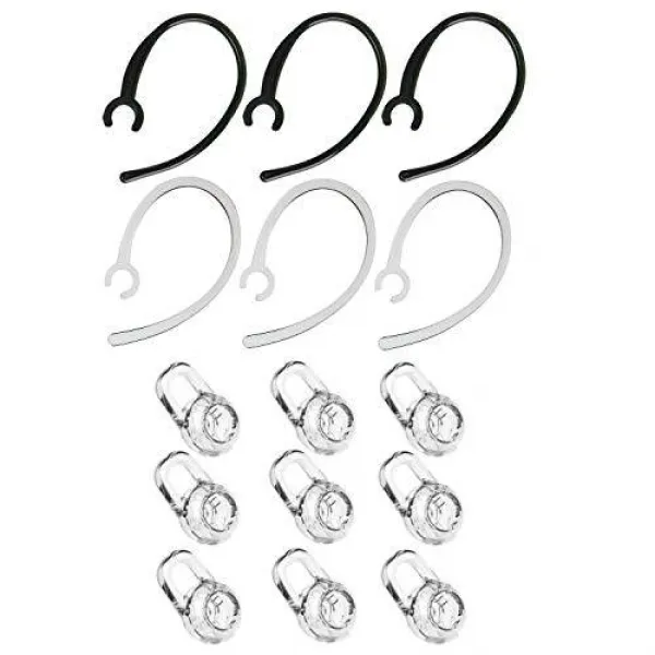 Spare Earbud Gel & Ear Hook for Plantronics Replacement Set/12730003, 상세내용참조