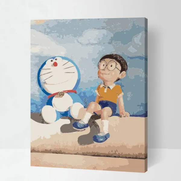 해피투유 인테리어그림 DIY 거실 침실 압축을 풀기 텔라스오일 복권 당첨자 동물 핸드메이드 그래피티 낙서 색칠함 인테리림, 로션 화이트 ：후크 _수평기 _광택제