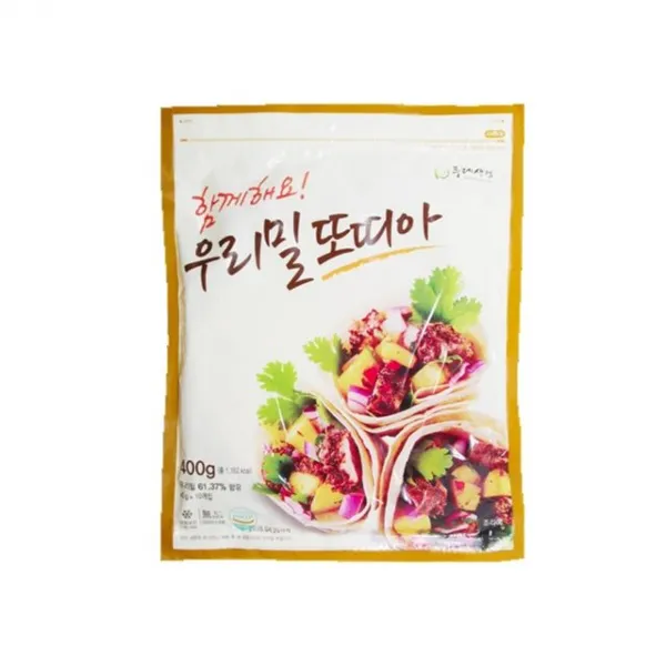 밀또띠아 함께해요우리밀또띠아 ㈜남향푸드또띠아 두레생협밀또띠아 400g 두레생협, 1