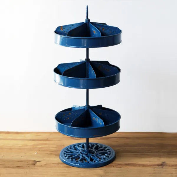 벼숨기다 라이브러리 Dulton 금속 롤링 가설하다 삼층 블루