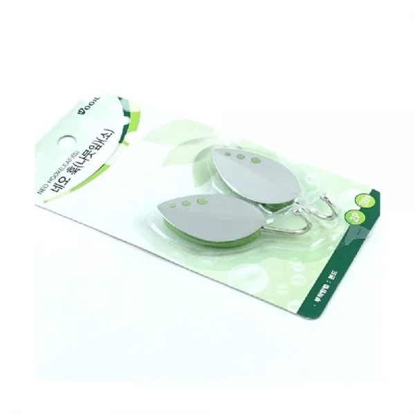 소행가 네오훅나뭇잎 3ea 부착행거 도어훅 K 1