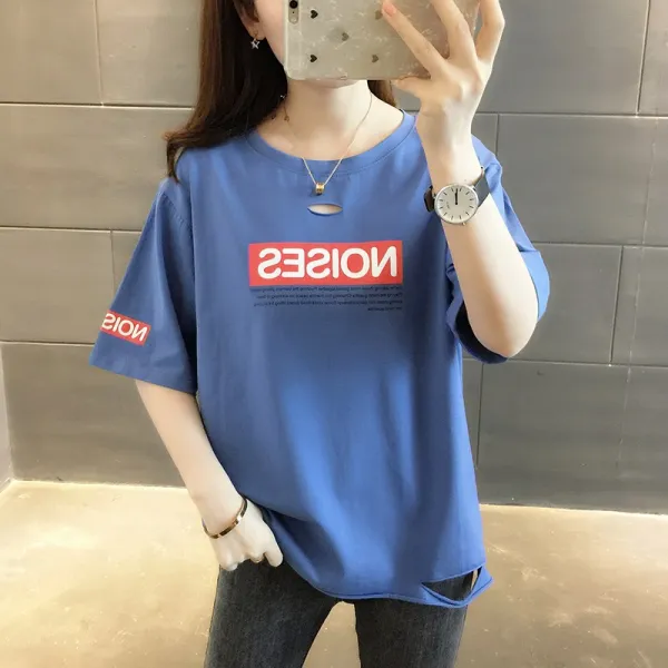 Koulianna 루즈핏 티셔츠 반소매 41900424