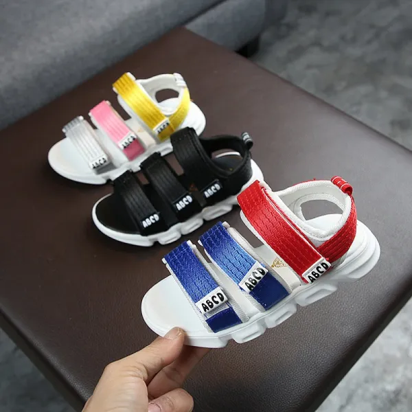 비밀의성 유아 심플 캐주얼 등원룩 편한 여름 샌들