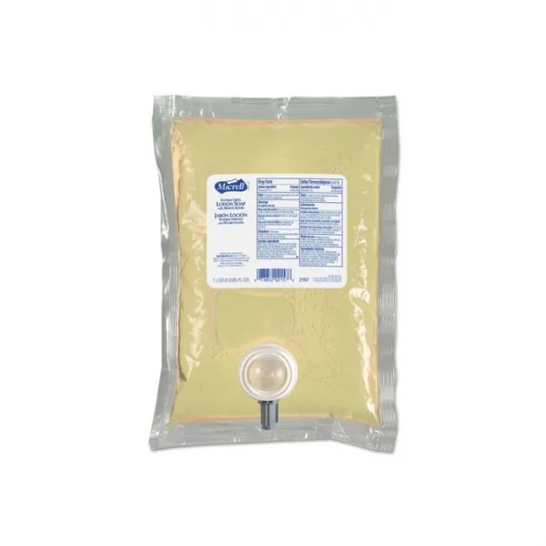 GOJO 215708EA MICRELL NXT Antibacterial Lotion Soap Refill Balsam Scent 1000mL, One Size, One Color