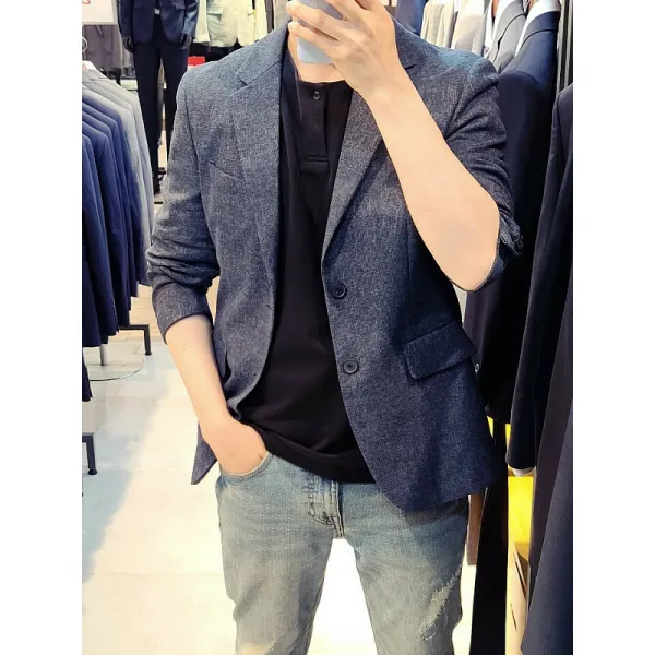트루젠 트루젠 블루네이비 V종강 캐주얼 자켓 00AOU4OJK44340410 (P001046779)