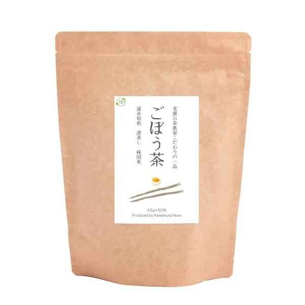 お試し1袋 オーガライフ 国産 ごぼう茶 2.5g × 50包 深蒸し 遠赤焙煎 시험 1 봉지 오우거 라이프 우엉 차 2.5g × 50 포 깊이 찜 원적외선 구이, 1