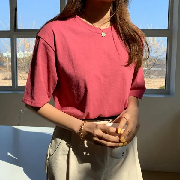 메리바움 투엘브 데일리 반팔 티셔츠
