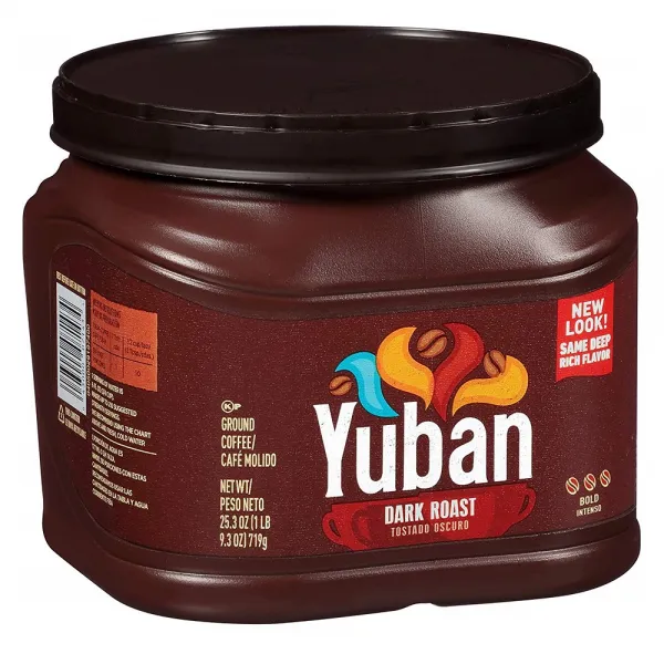 Yuban Bold Dark Roast 볼드 다크 로스트 그라운드 커피 25.3oz(719g) 1팩, 719g, 커피메이커