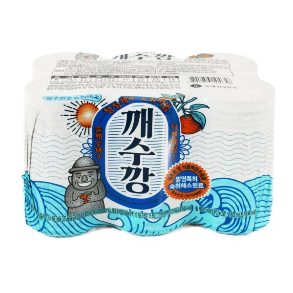  메가마트 롯데칠성음료 깨수깡 160ml*6 1개