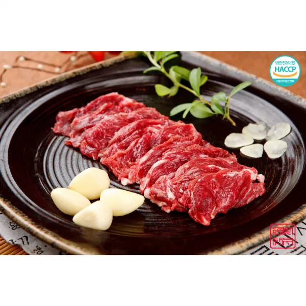 (당일배송)금빛한우 전라도 특급 한우 암소 1+ 제비추리(250g) 구이용 캠핑 특수부위