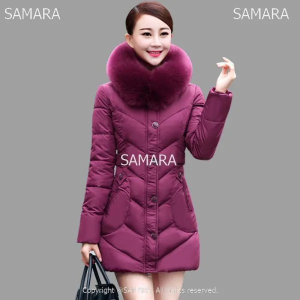 Qterra 특허브랜드 엄마옷 여성 겨울 빅사이즈 여신패딩 코트 패딩