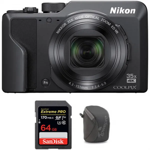 Nikon COOLPIX A1000 Digital Camera with Accessories Kit, 상세내용참조