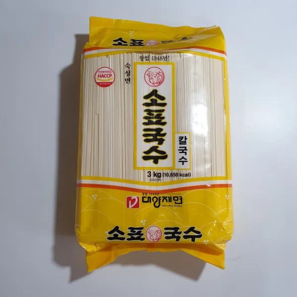 대양제면 소표칼국수 3kg, 4개