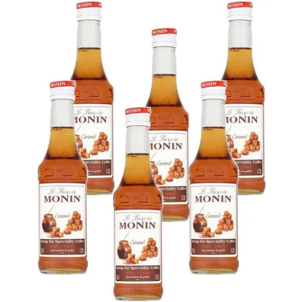 영국 모닌 카라멜 시럽 250ml -영국 현지 직배송, ６개　(개당 13,300원 - 코드866p)
