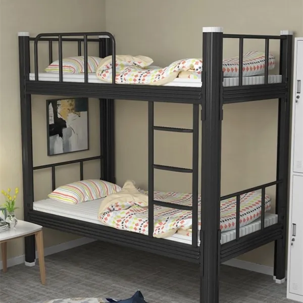 성인벙커침대 2층침대의위아래침대 스틸침대 성인 1.2m경제 침대학생 기숙사 스틸프레임 침대위 디딤대 이중 C14 그레이화이트 900*2000 홑겹 침대 나