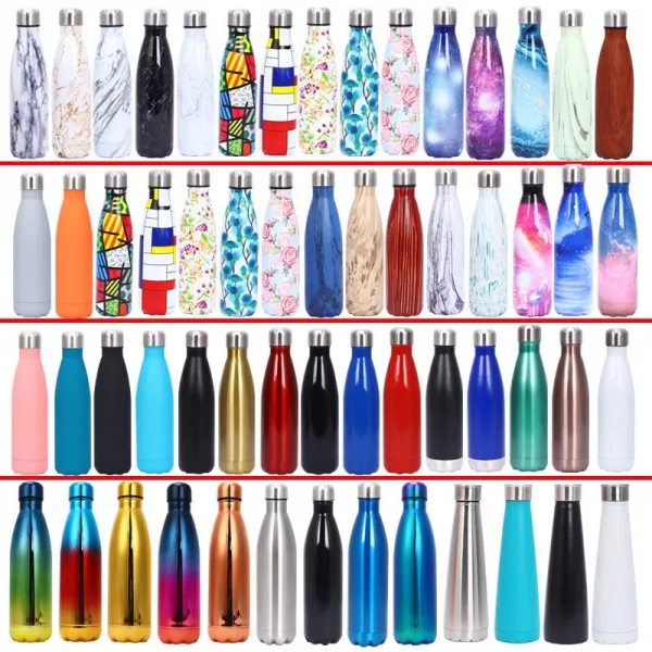 텀플러 국경 304 스테인레스 스틸 스포츠 컵, A_ 500ml, G_ 불알돌