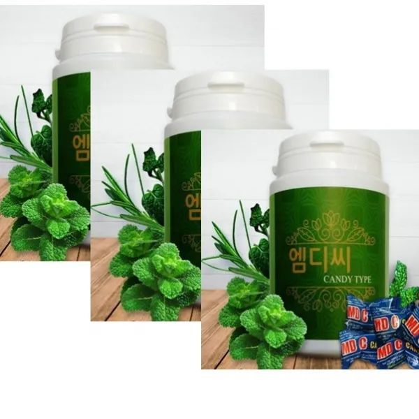 보아비다 엠디씨 Mdc 건강캔디 12가지 천연식물 특허캔디 3통 80g