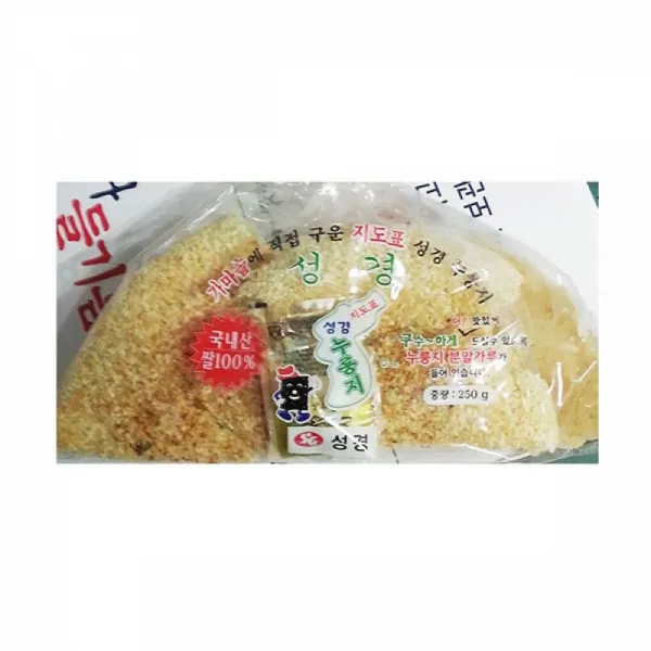 FK 누룽지(성경 250g) 아침간편식 즉석음식 눌은밥 간편아침 간편음식 끼니대용 누룽지