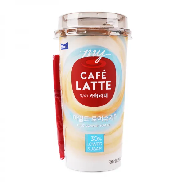 [메가마트] 매일 카페라떼 로슈거 220ml, 1개