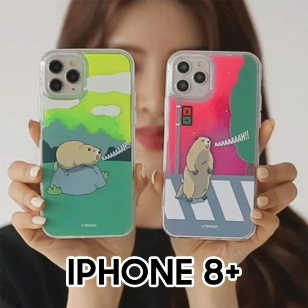 마멋 아이폰8+ 네온샌드 케이스