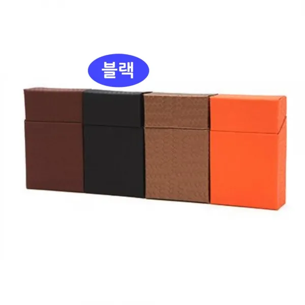 WA무배 블랙 빗살무늬일반형 담뱃케이스 담뱃갑 담뱃곽 // 담뱃각 휴대용담뱃갑, 1개, 기본값, 기본값